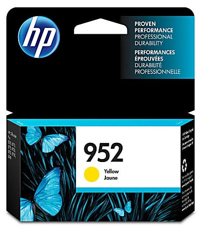 HP 952 Yellow Ink Cartridge, L0S55AN