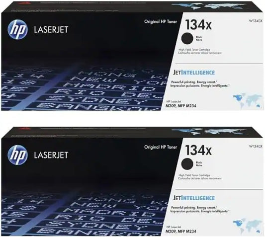 HP - 134X High Yield Toner Cartridge - Black