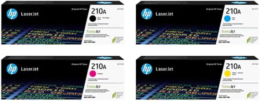HP - 210A Standard Capacity Toner Cartridge - Black | Cyan | Magenta | Yellow