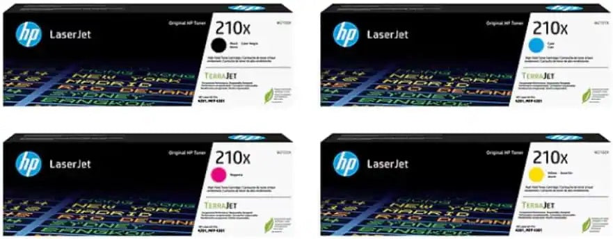 HP - 210X High-Yield Capacity Toner Cartridge - Black | Cyan | Magenta | Yellow