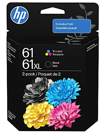 HP61XL Black/Color InkCartridgeCombo2-Pack
