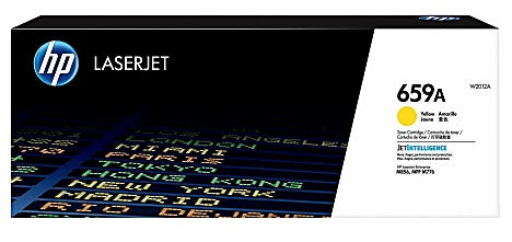 HP 659A Yellow Toner Cartridge, W2012AX