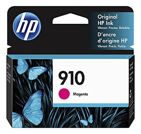 Original HP 910 Magenta Ink Cartridge
