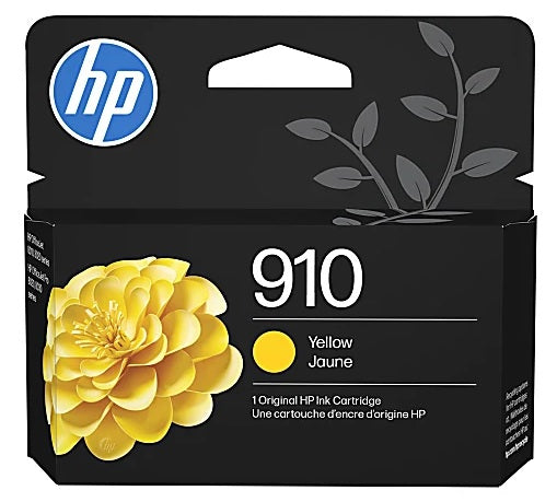 Original HP 910 Yellow Ink Cartridge